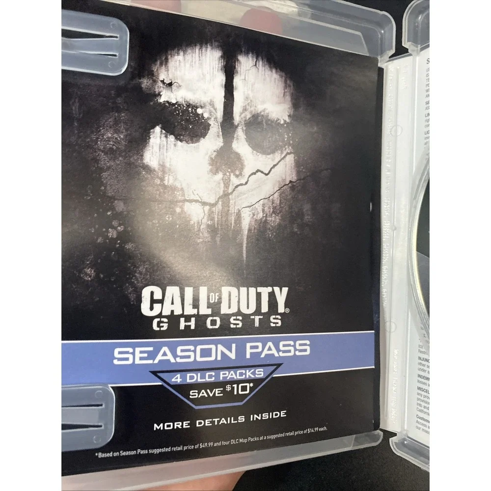 Call of Duty: Ghosts (Sony PlayStation 3, 2013) CIB